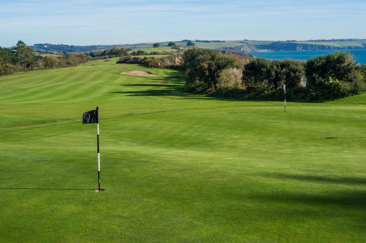 The Carlyon Bay Hotel And Spa St Austell Exterior foto